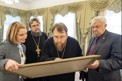 Музей истории Саратовской митрополии пополнился новым экспонатом