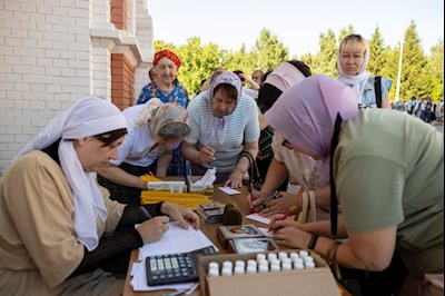 Завершилось трехдневное пребывание в Саратове чудотворной Казанской иконы Божией Матери