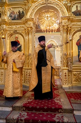 Митрополит Игнатий совершил всенощное бдение в Покровском соборе г. Саратова