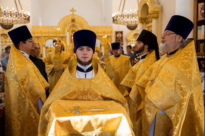Митрополит Игнатий совершил Божественную литургию в университетском храме святых равноапостольных Мефодия и Кирилла