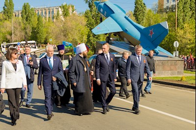 Митрополит Игнатий принял участие в торжествах ко Дню Победы