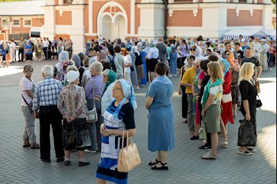Завершилось трехдневное пребывание в Саратове чудотворной Казанской иконы Божией Матери