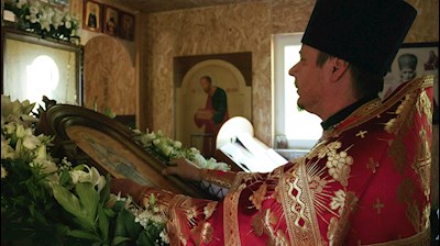 В больничном храме отметили престольный праздник