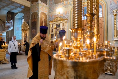 Митрополит Игнатий совершил всенощное бдение в Покровском соборе г. Саратова