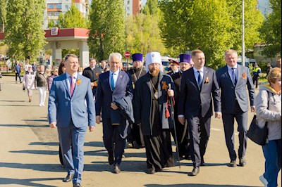 Митрополит Игнатий принял участие в торжествах ко Дню Победы