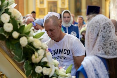 Завершилось трехдневное пребывание в Саратове чудотворной Казанской иконы Божией Матери
