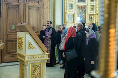 Митрополит Игнатий совершил всенощное бдение в Покровском соборе г. Саратова