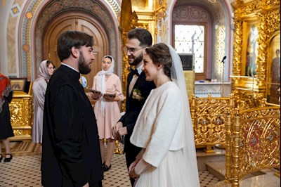 Митрополит Игнатий совершил таинство Венчания в Свято-Троицком кафедральном соборе г. Саратова
