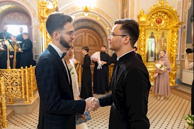 Митрополит Игнатий совершил таинство Венчания в Свято-Троицком кафедральном соборе г. Саратова