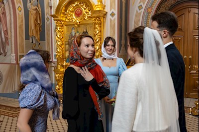 Митрополит Игнатий совершил таинство Венчания в Свято-Троицком кафедральном соборе г. Саратова