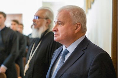 Семинаристы встретились с сенатором Андреем Денисовым