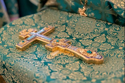 Митрополит Игнатий совершил Божественную литургию в Серафимовском храме г. Саратова
