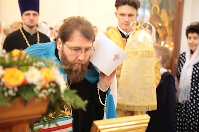 Всенощное бдение в Петропавловском храме г. Саратова