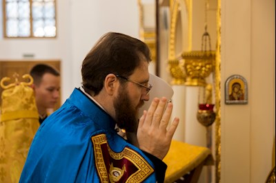 Митрополит Игнатий совершил Божественную литургию в университетском храме святых равноапостольных Мефодия и Кирилла