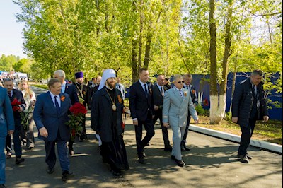 Митрополит Игнатий принял участие в торжествах ко Дню Победы