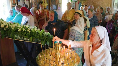 В больничном храме отметили престольный праздник