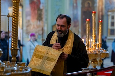 Митрополит Игнатий совершил всенощное бдение в Покровском соборе г. Саратова