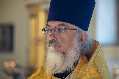 Митрополит Игнатий совершил Божественную литургию в храме апостола и евангелиста Иоанна Богослова при СПДС