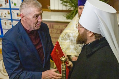 Митрополит Игнатий совершил ночное рождественское богослужение