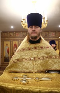 Божественная литургия в храме в честь иконы Божией Матери «Скоропослушница» г. Шиханы Вольского района