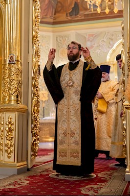 Митрополит Игнатий совершил всенощное бдение в Покровском соборе г. Саратова