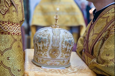 Митрополит Игнатий совершил Божественную литургию в соборном храме святителя Спиридона Тримифунтского г. Саратова