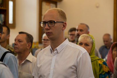 Митрополит Игнатий совершил Божественную литургию в университетском храме святых равноапостольных Мефодия и Кирилла