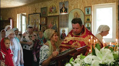 В больничном храме отметили престольный праздник