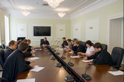 Состоялось совещание по организации пребывания в Саратове мощей великомученика Георгия Победоносца