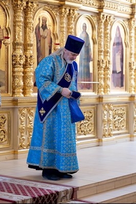 Митрополит Игнатий совершил Божественную литургию в храме в честь Казанской иконы Божией Матери г.Саратова