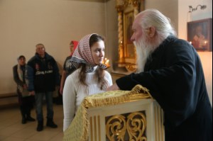 Божественная литургия и вечерня с чином прощения в Свято-Троицком кафедральном соборе г. Вольска