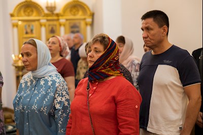 Митрополит Игнатий совершил Божественную литургию в университетском храме святых равноапостольных Мефодия и Кирилла