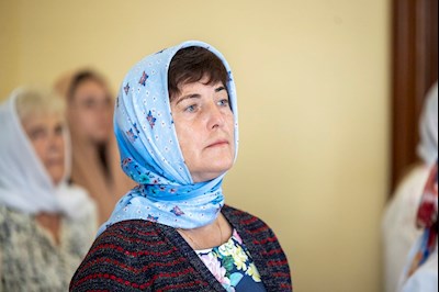 Митрополит Игнатий совершил Божественную литургию в храме апостола и евангелиста Иоанна Богослова при СПДС