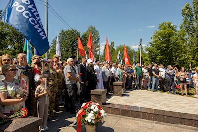 Митрополит Игнатий посетил торжественное мероприятие по случаю Дня ветеранов боевых действий