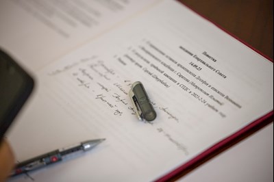 Состоялось совещание по организации пребывания в Саратове мощей великомученика Георгия Победоносца