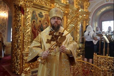 Митрополит Игнатий совершил Божественную литургию в Свято-Троицком кафедральном соборе г. Саратова