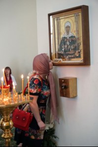 Божественная литургия и Великая вечерня в Свято-Троицком соборе Вольска