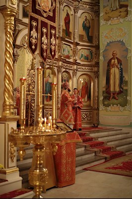 Встреча мощей великомученика Георгия Победоносца