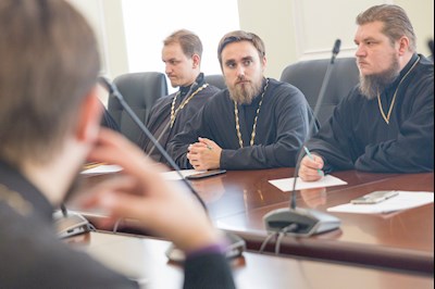 Состоялось совещание по организации пребывания в Саратове мощей великомученика Георгия Победоносца