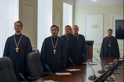 Состоялось совещание по организации пребывания в Саратове мощей великомученика Георгия Победоносца