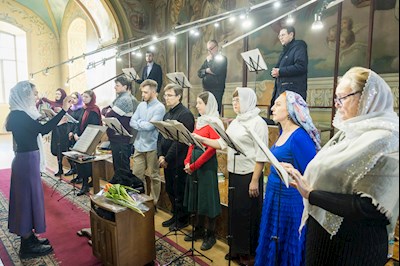 Митрополит Игнатий совершил всенощное бдение в Покровском соборе г. Саратова