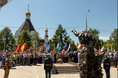 Митрополит Игнатий посетил торжественное мероприятие по случаю Дня ветеранов боевых действий