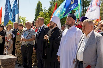 Митрополит Игнатий посетил торжественное мероприятие по случаю Дня ветеранов боевых действий