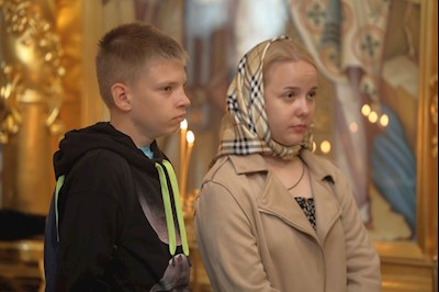 Митрополит Игнатий совершил Божественную литургию в Свято-Троицком кафедральном соборе г. Саратова