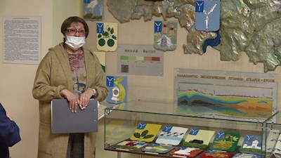 В краеведческом музее открылась выставка тактильных гербов