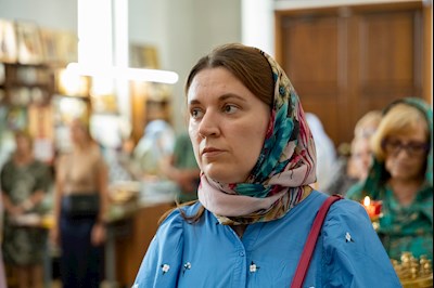 Митрополит Игнатий совершил всенощное бдение в храме в честь Нерукотворного Образа Спасителя г. Саратова