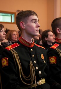 Архиерейский мужской хор выступил на вечере памяти народного артиста РФ генерал-лейтенанта Валерия Халилова