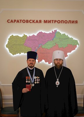 Митрополит Игнатий вручил архиерейские награды