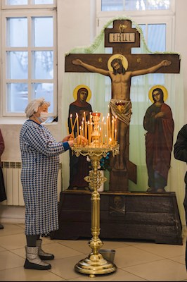 Архиереи Саратовской митрополии совершили Божественную литургию в соборном храме святого благоверного князя Александра Невского г. Ртищево