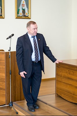 Семинаристы встретились с сенатором Андреем Денисовым